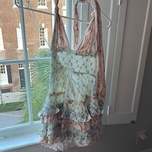 LOVESHACKFANCY MINI DRESS
